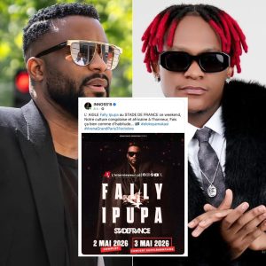 Innoss’B derrière Fally Ipupa : l’unité sacrée au Stade de France