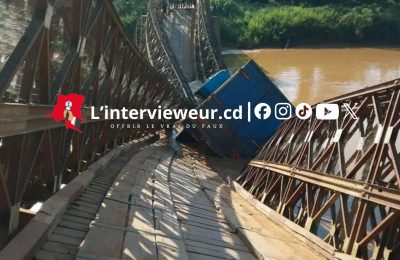 Route Nationale N°44 : le pont Ituri 2 s&rsquo;est effondré deux ans après sa réhabilitation [ Intégralité ]